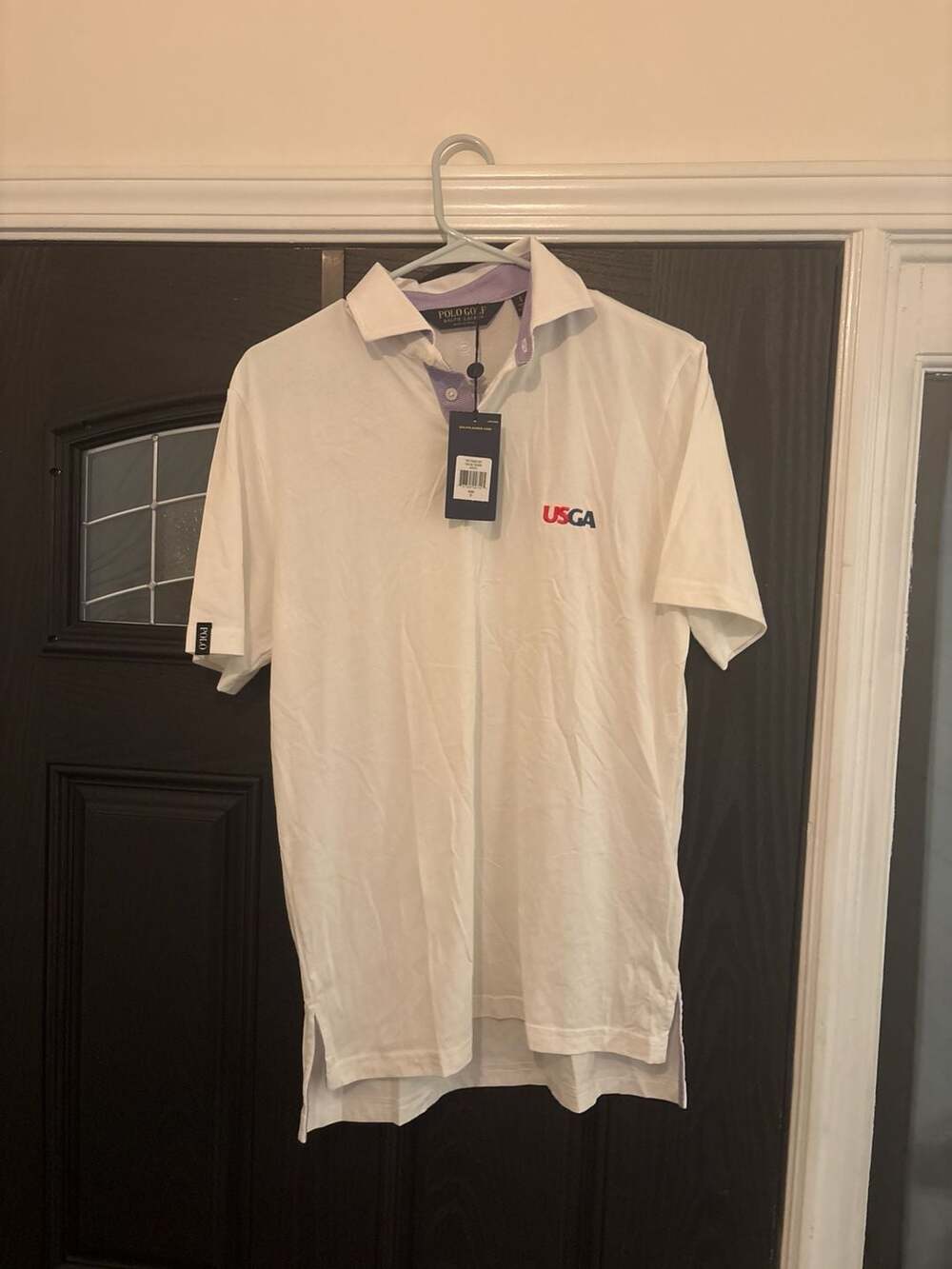 Polo Golf Ralph Lauren USGA The Biltmore White Polo Shirt Size S